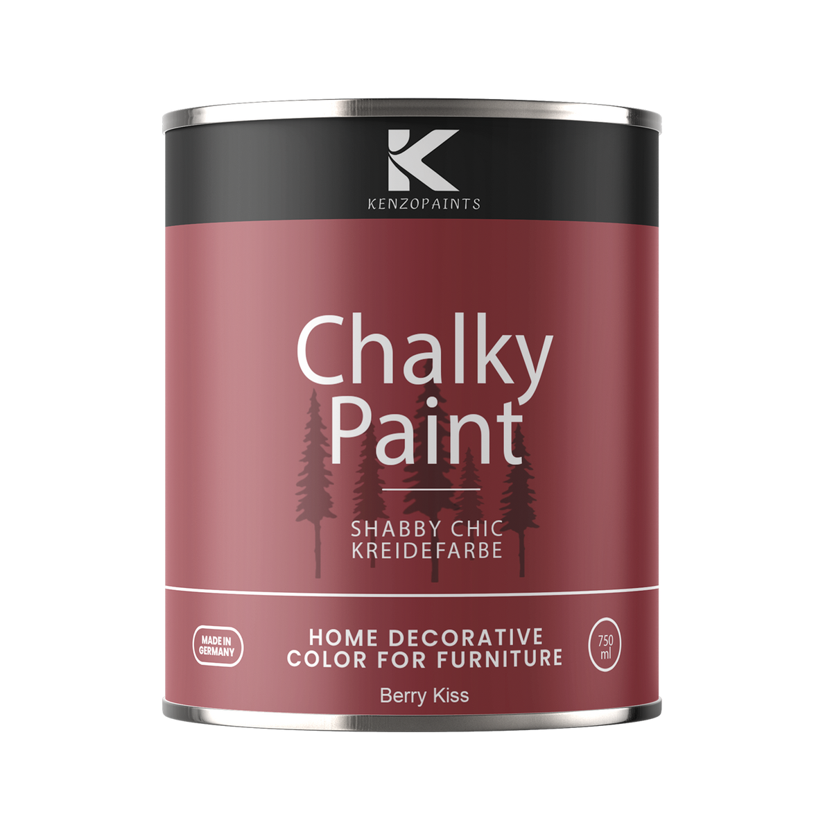 Kenzopaints Chalky Paint - Berry Kiss