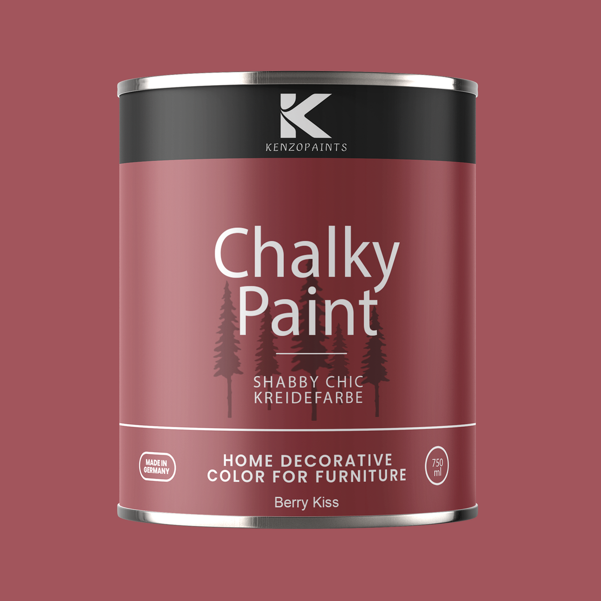 Kenzopaints Chalky Paint - Berry Kiss