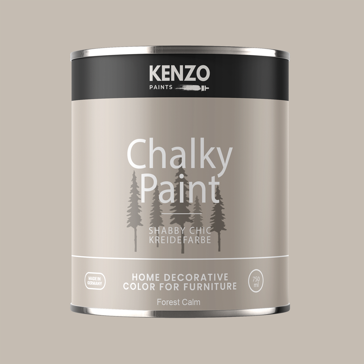 Kenzopaints Chalky Paint 750ml - Forest Calm - Kenzopaints