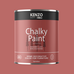 Kenzopaints Chalky Paint 750ml - Vermilion - Kenzopaints