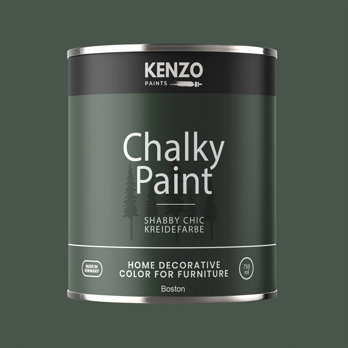 Kenzopaints Chalky Paint 750ml - Boston - Kenzopaints