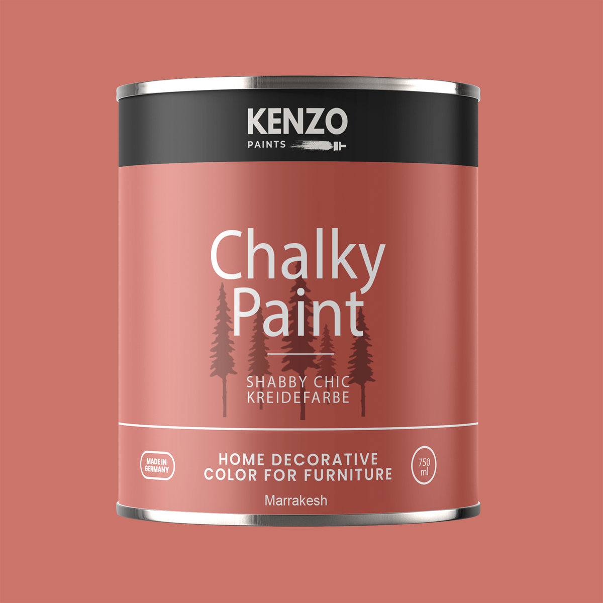 Kenzopaints Chalky Paint 750ml - Marrakesh - Kenzopaints