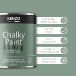 Kenzopaints Chalky Paint 750ml - Seafoam - Kenzopaints