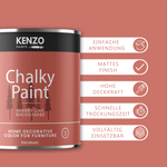 Kenzopaints Chalky Paint 750ml - Marrakesh - Kenzopaints