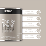 Kenzopaints Chalky Paint 750ml - Forest Calm - Kenzopaints