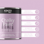 Kenzopaints Chalky Paint 750ml - Lavender - Kenzopaints