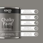 Kenzopaints Chalky Paint 750ml - Hidden Lake - Kenzopaints