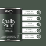 Kenzopaints Chalky Paint 750ml - Boston - Kenzopaints